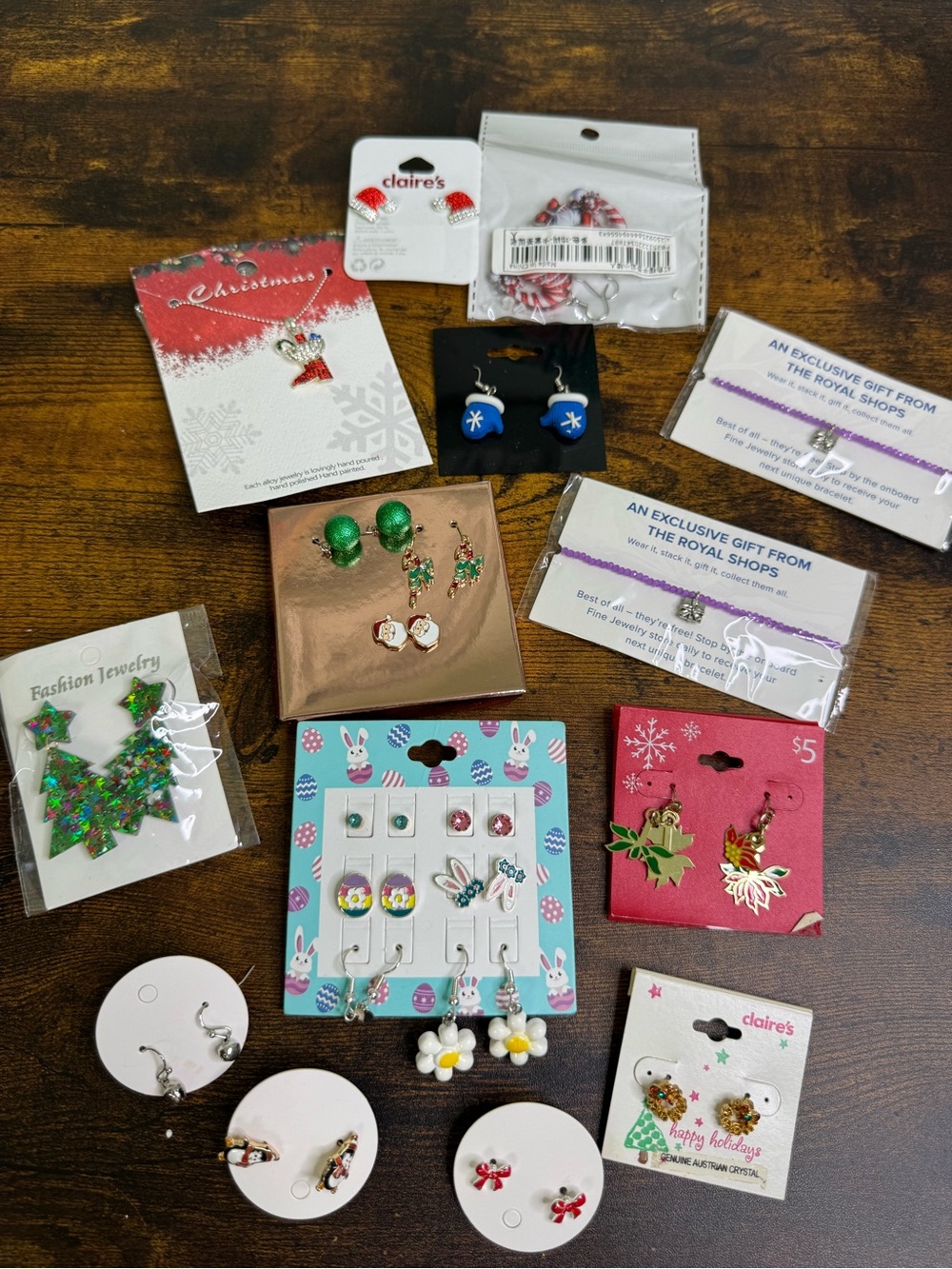 Christmas and Spring Jewelry Bundle for Kids or Adults